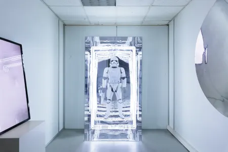 Œuvre d’art cinétique exposée à la Fondation Cherqui (4/8)